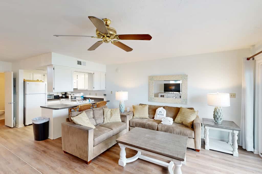 Beachfront Townhome with beach views, deck & more