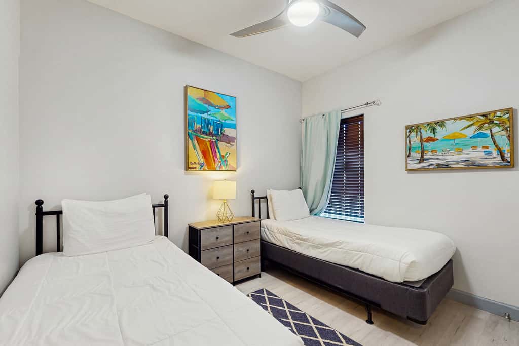 Waterfront Home Close to Beach with Shared Pool, Hot Tub, Free WiFi, & Central AC