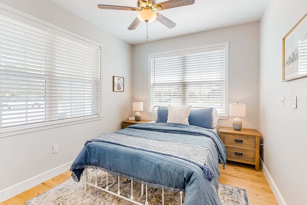 Dog-friendly coastal abode with a grill, central AC, updated interior & patio