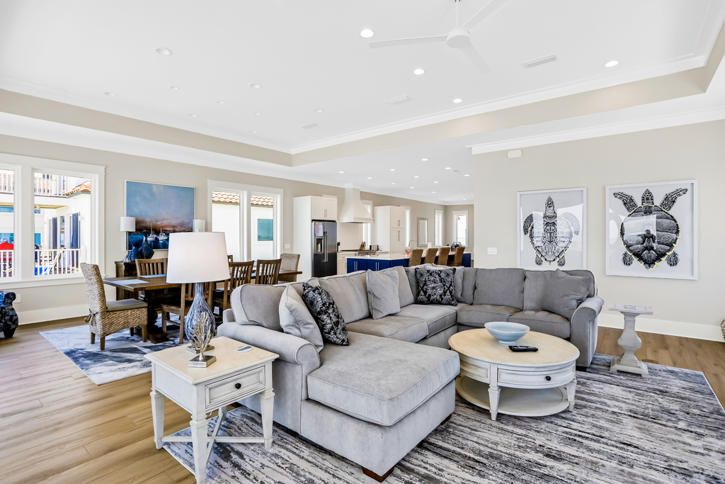 Scenic waterfront home with five bedrooms & easy beach access - dog-friendly