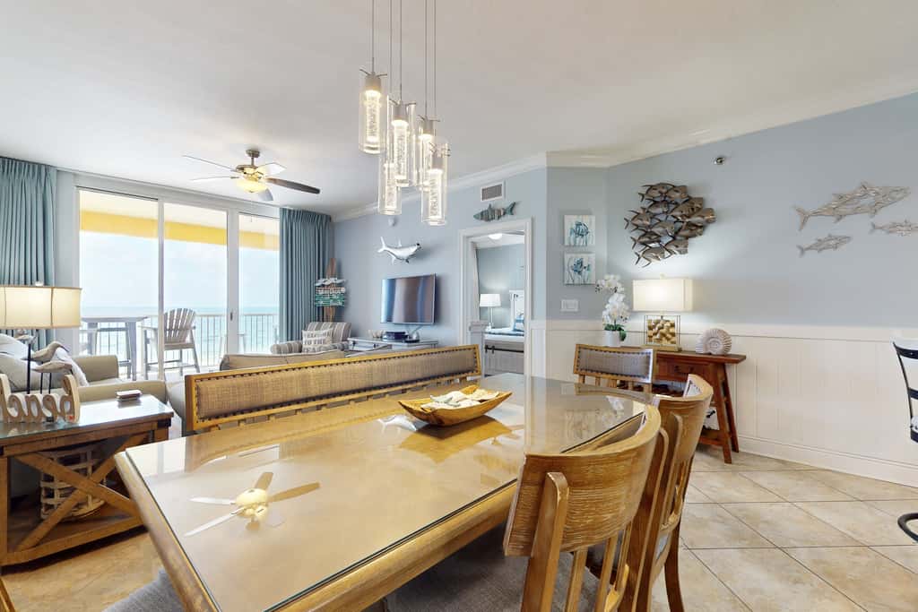 gulf front condo steps from the sand with shared pool,hot tub & more