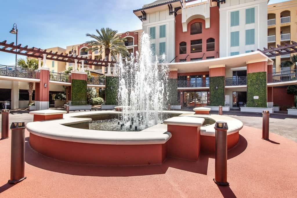 gulf front condo steps from the sand with shared pool,hot tub & more
