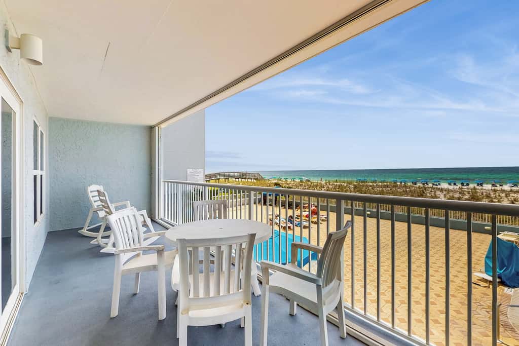 Beautiful beachfront condo with shared pool & beach access!