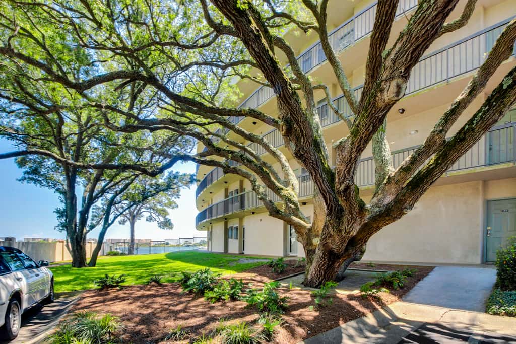 Bright, second-floor studio with high-speed WiFi & pool view - walk to the bay