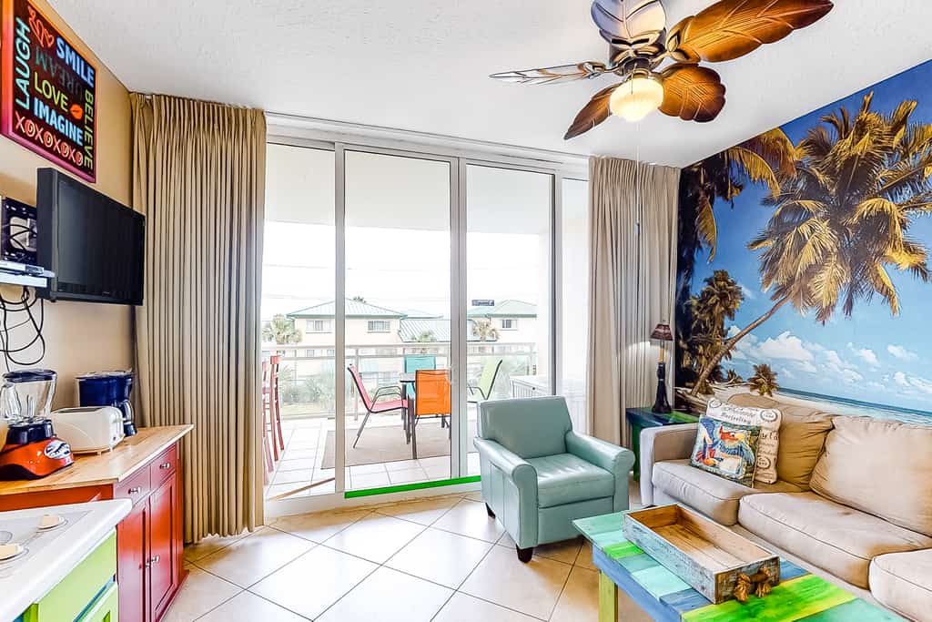 Destin West Gulfside V305 - Vibrant Tropical Beach Getaway