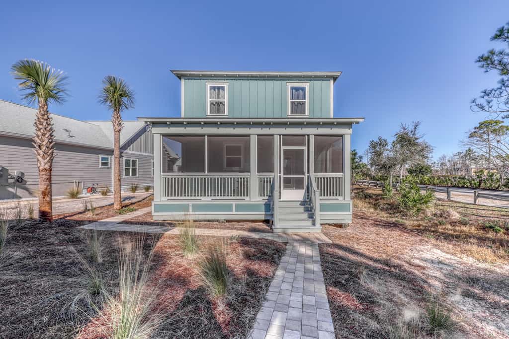 Lovely Home with Screened-In Porches, Balcony & Shared Pool - Walk to the Beach