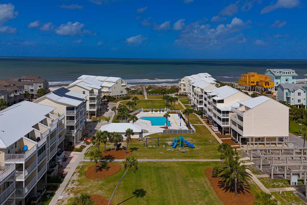 Four-Level Beachfront Townhome with Private Elevator, Free WiFi, & Shared Pool
