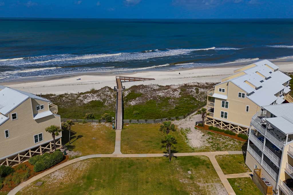 Four-Level Beachfront Townhome with Private Elevator, Free WiFi, & Shared Pool