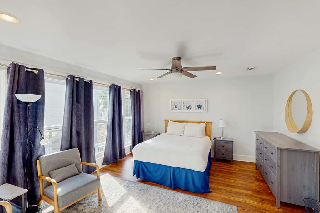 Spacious dog-friendly home with community pool, deck, & WiFi - minutes to beach