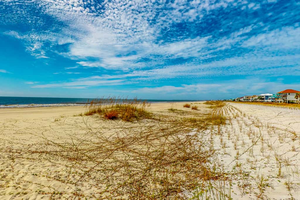 Gulf-front home with WiFi, private beach boardwalk & views - dog-friendly