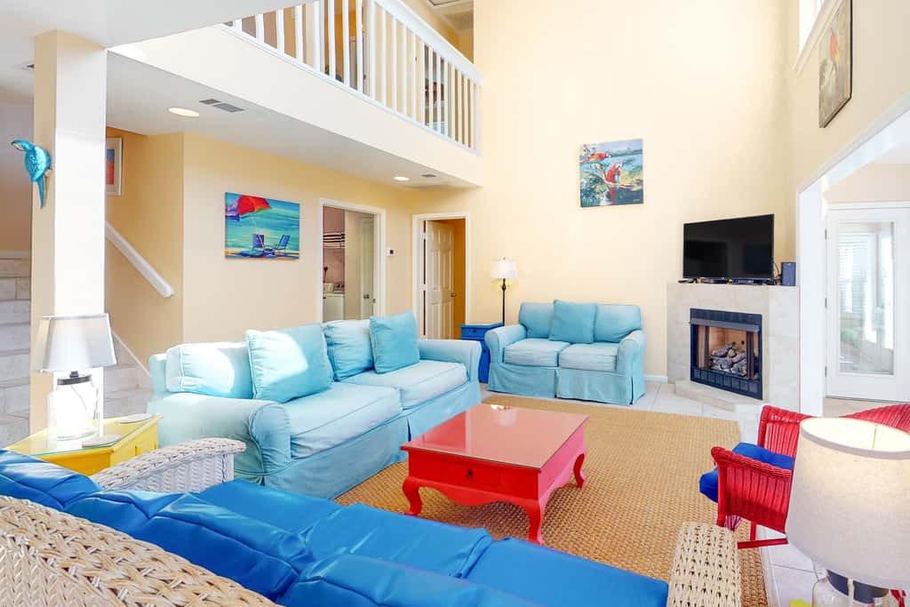 Beach Across the Street! Dog-Friendly Home with Private Pool, AC, WiFi & Games!