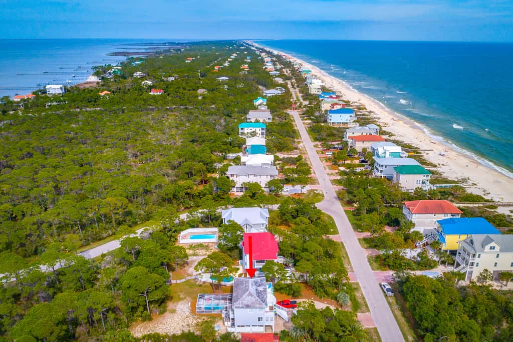 Beach Across the Street! Dog-Friendly Home with Private Pool, AC, WiFi & Games!