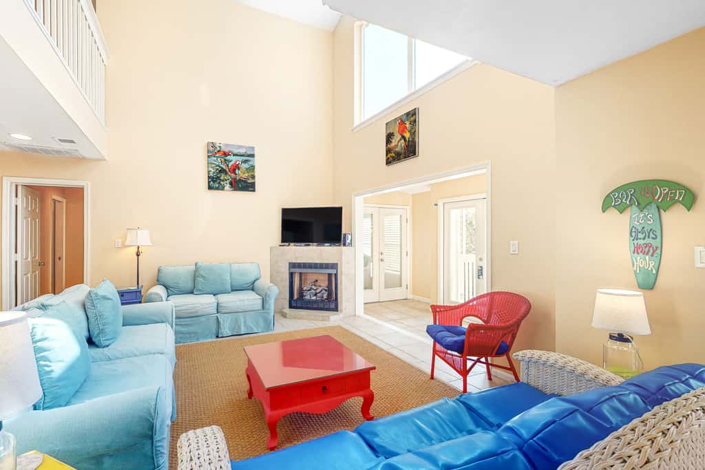 Beach Across the Street! Dog-Friendly Home with Private Pool, AC, WiFi & Games!