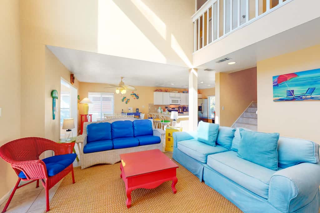 Beach Across the Street! Dog-Friendly Home with Private Pool, AC, WiFi & Games!
