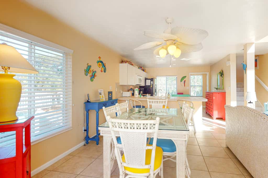 Beach Across the Street! Dog-Friendly Home with Private Pool, AC, WiFi & Games!