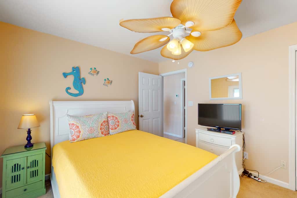 Beach Across the Street! Dog-Friendly Home with Private Pool, AC, WiFi & Games!