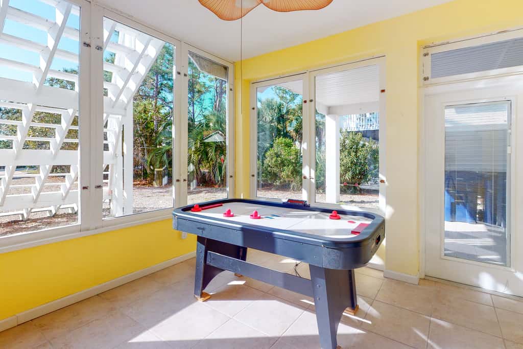 Beach Across the Street! Dog-Friendly Home with Private Pool, AC, WiFi & Games!