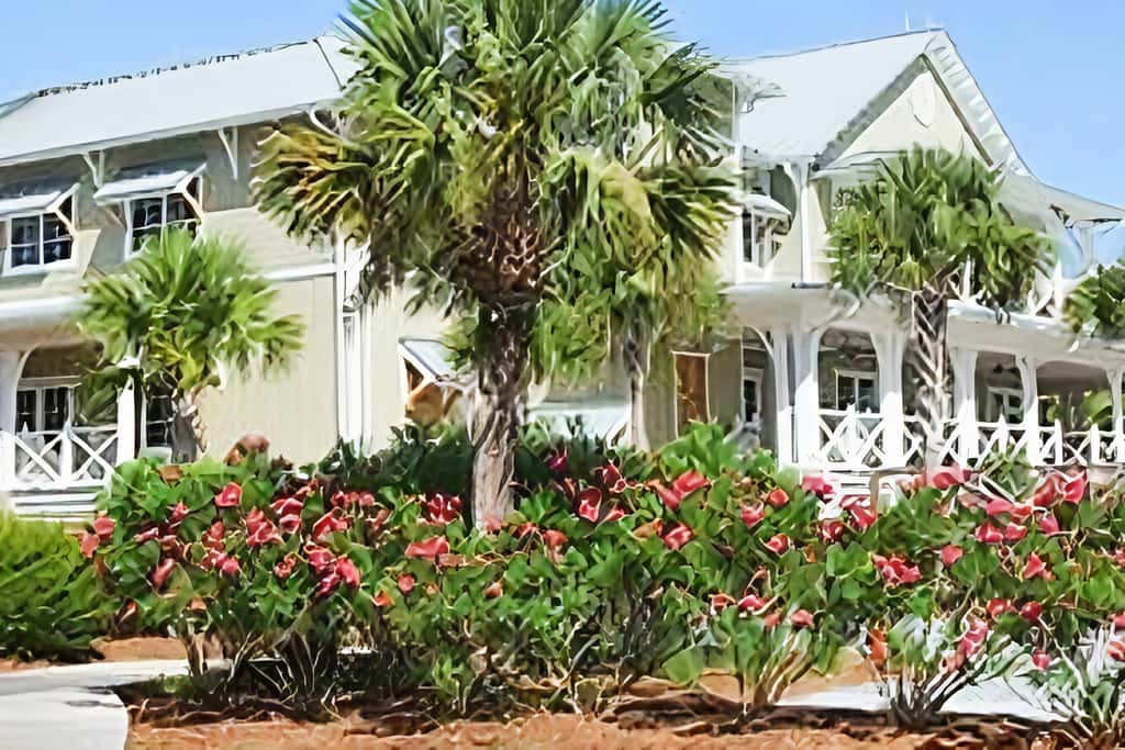 Spacious dog-friendly home with elevator, screened decks, on-site pool, & gym