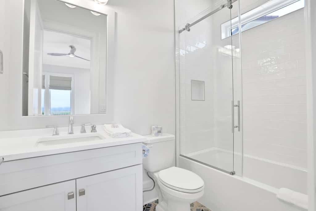 Newly constructed beachfront home with panoramic bay & Gulf views