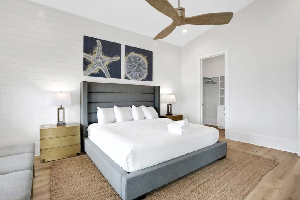 Newly constructed beachfront home with panoramic bay & Gulf views