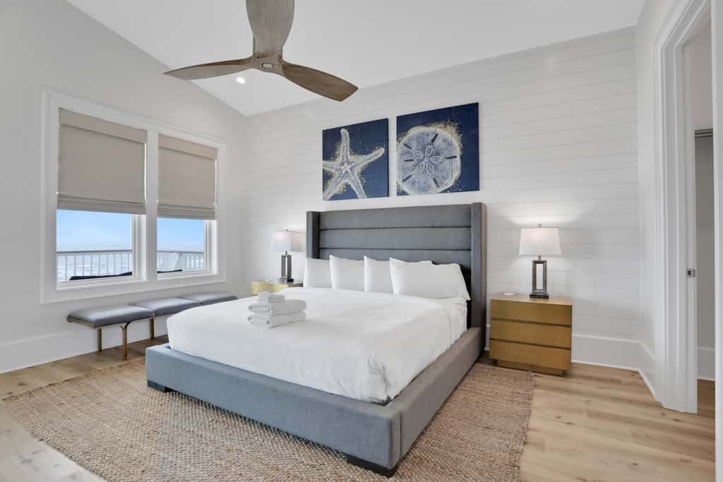 Newly constructed beachfront home with panoramic bay & Gulf views