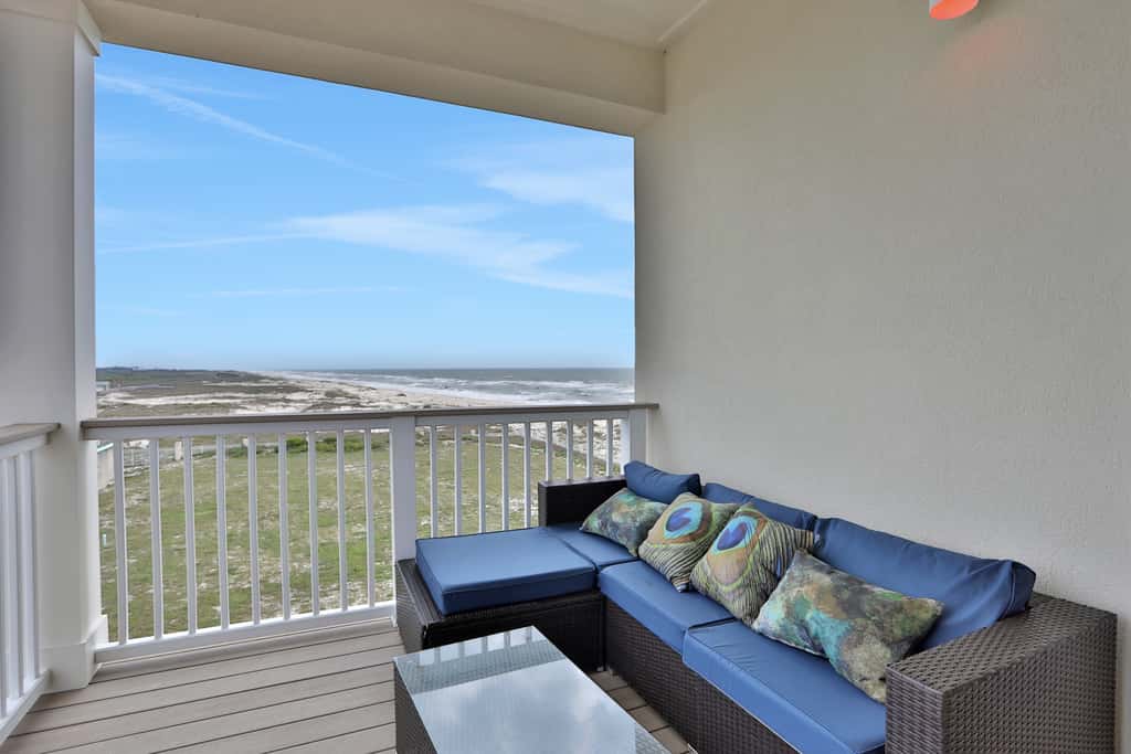 Newly constructed beachfront home with panoramic bay & Gulf views