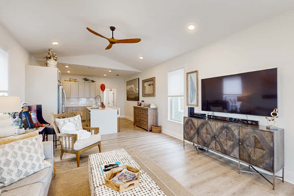 Newly renovated gulf front home - Dog friendly, multiple decks, boardwalk 2 beach