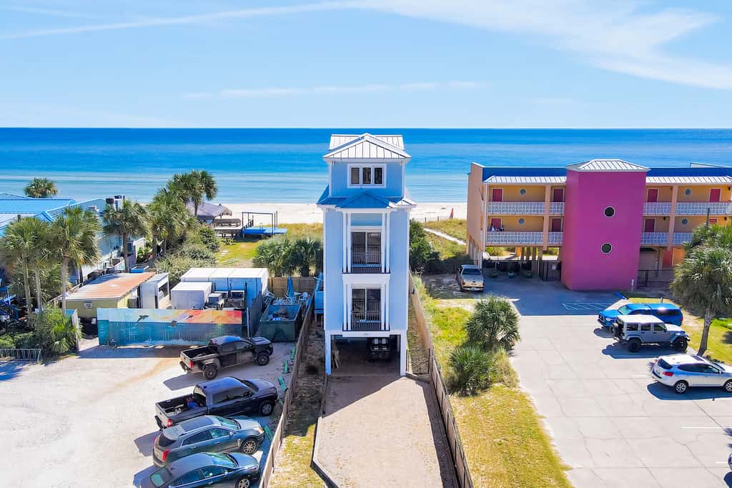 Beachfront home with pool, elevator, dog-friendly