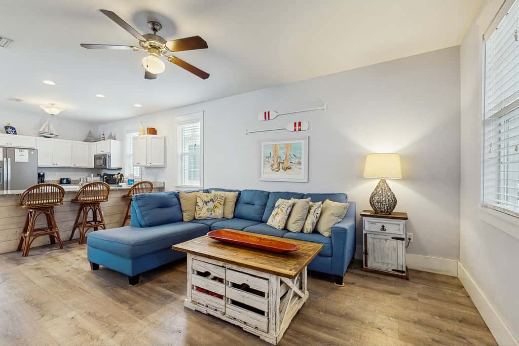 Beautiful home in a gated community with porches & shared pool,hot tub