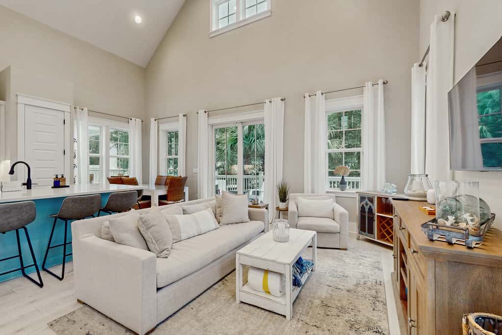 Cozy coastal home with private pool, decks and close to beach