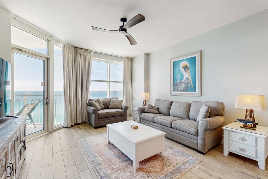 Stylish oceanfront condo including shared pool and beach access