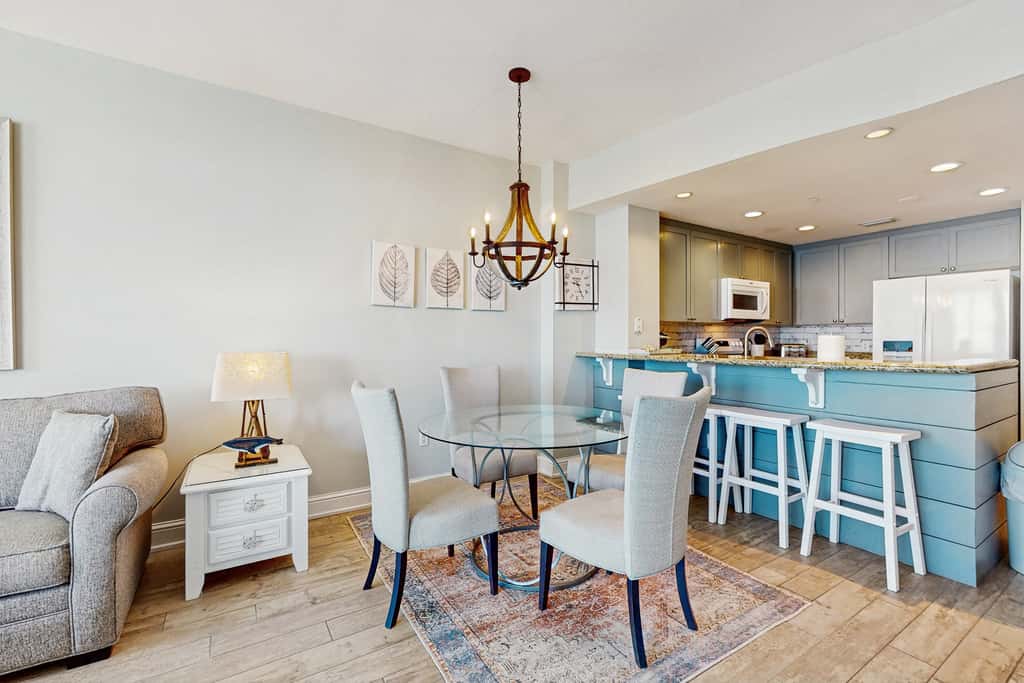Stylish oceanfront condo including shared pool and beach access