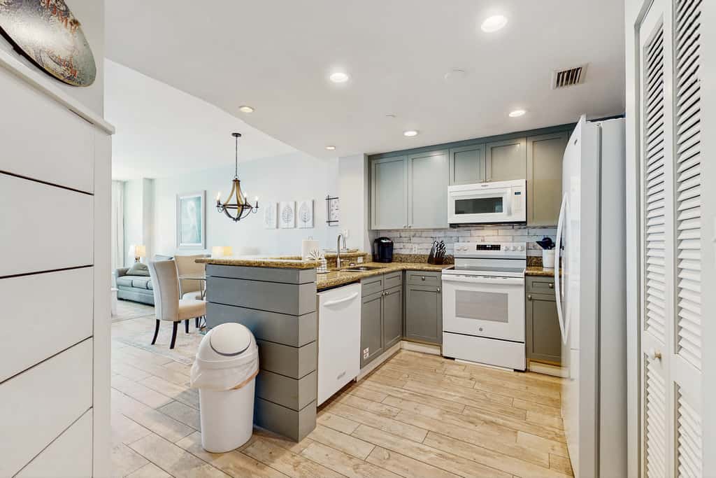 Stylish oceanfront condo including shared pool and beach access