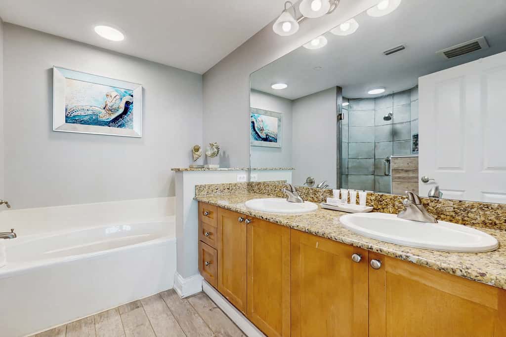 Stylish oceanfront condo including shared pool and beach access