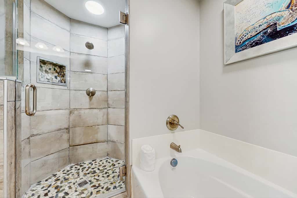 Stylish oceanfront condo including shared pool and beach access