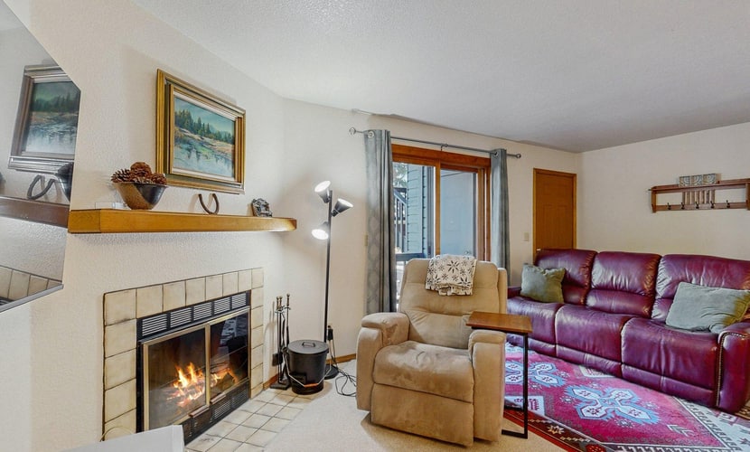 Comfortable and conveniently located, this updated McCall condo is just a short walk from downtown, Payette Lake, restaurants, and local shops. Cozy cabin touches, a wood-burning fireplace, and a private balcony create an easy place to relax after a day exploring McCall in every season.