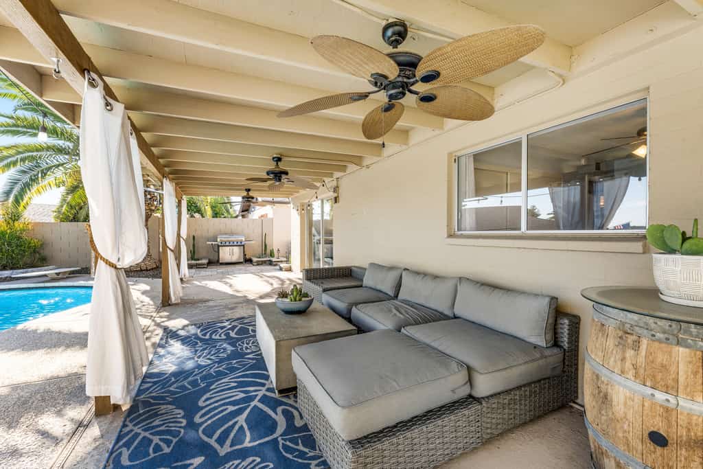 Charming, dog-friendly home only minutes to Old Town with pool & custom bar