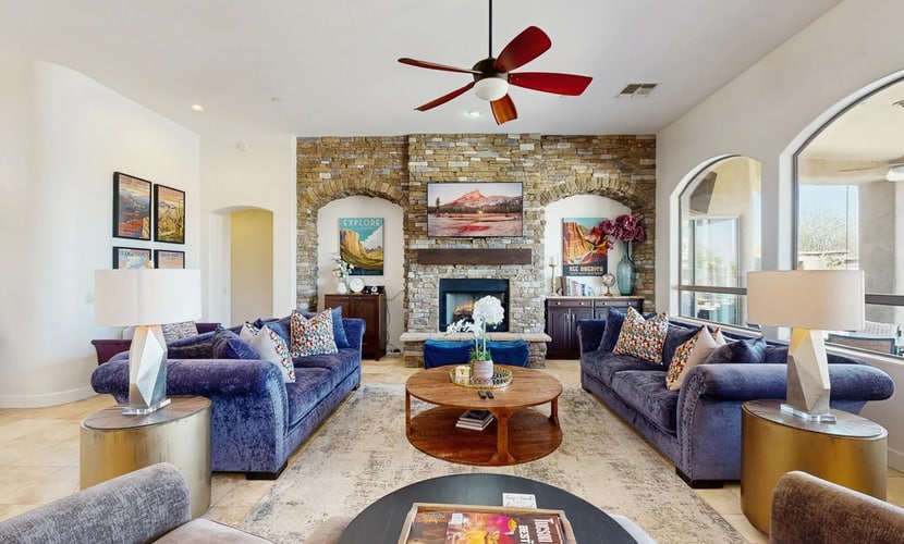 Dog-Friendly Desert Oasis w/ a Gourmet Kitchen, Private Pool, & Putting Green