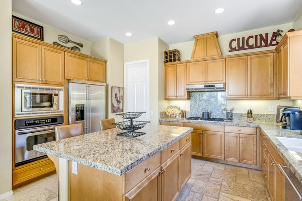 Updated, Dog-friendly, fairway-view home with private lagoon pool & spa - 3BR