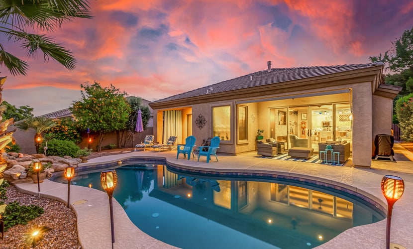 Snowbird-Friendly Home with Private Pool, Grill, AC, Fireplace, & WiFi - Dogs OK
