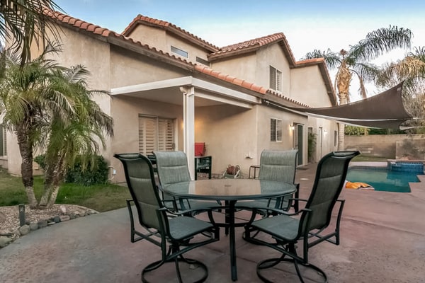 Mountain view home with pool, spa and dog friendly