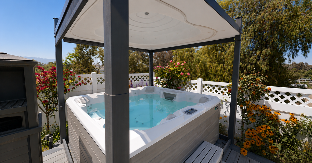 Opulent vineyard villa with private hot tub & guest suite