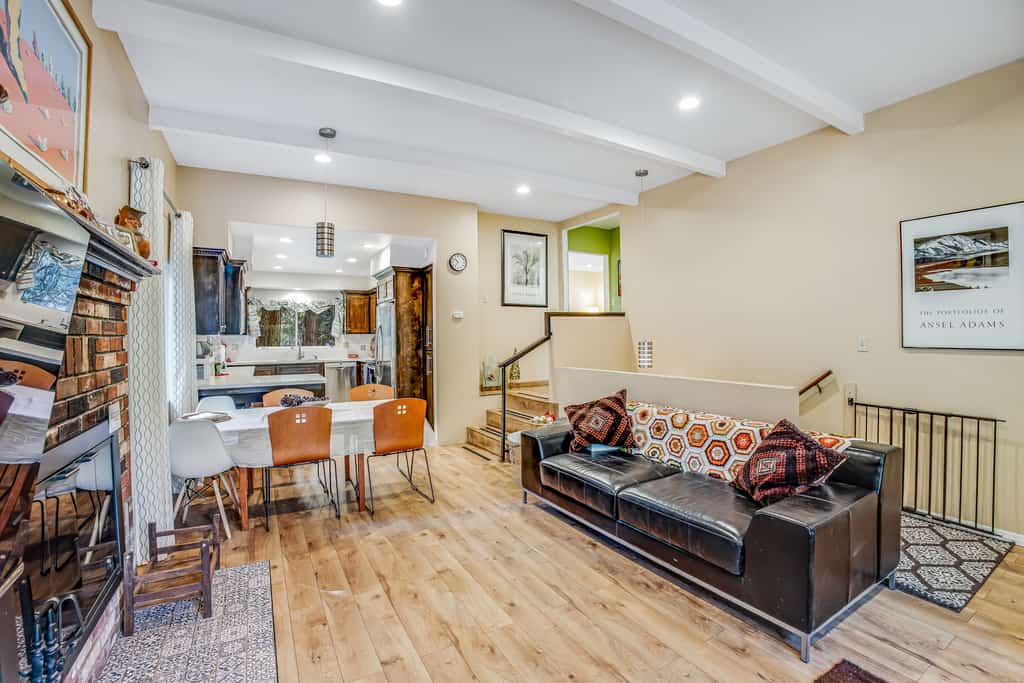 Dog-Friendly Getaway with Fast WiFi, Wood-Burning Fireplace, & Furnished Deck