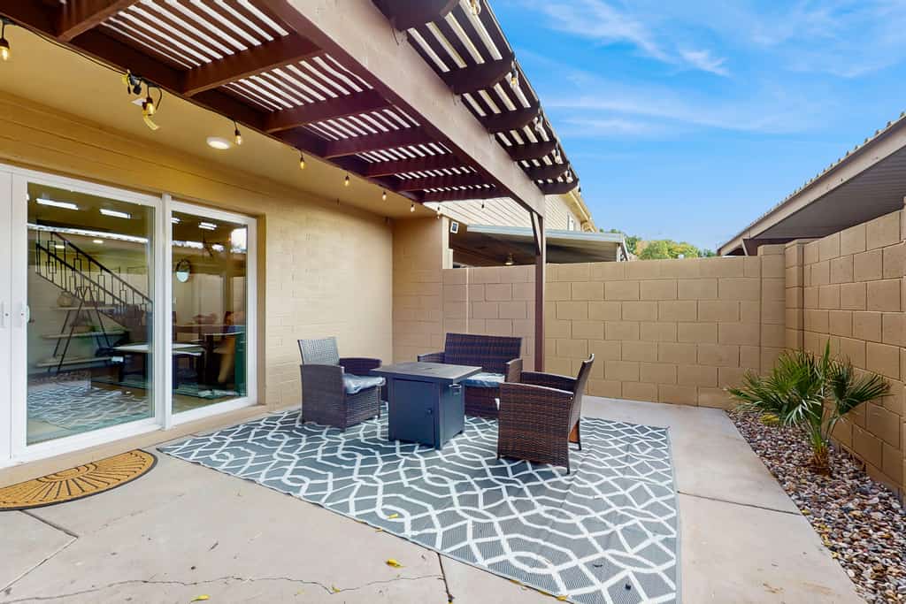 Modern Comfort & Desert Fun—A Chic Two-Story Home Base Minutes From Everything.