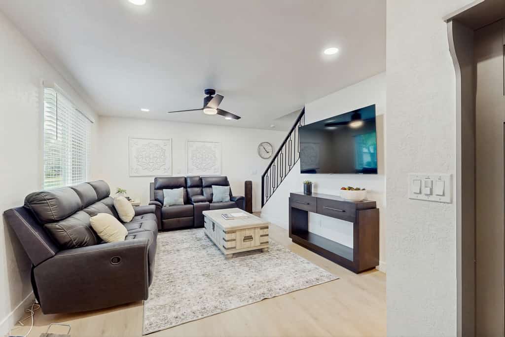 Modern Comfort & Desert Fun—A Chic Two-Story Home Base Minutes From Everything.