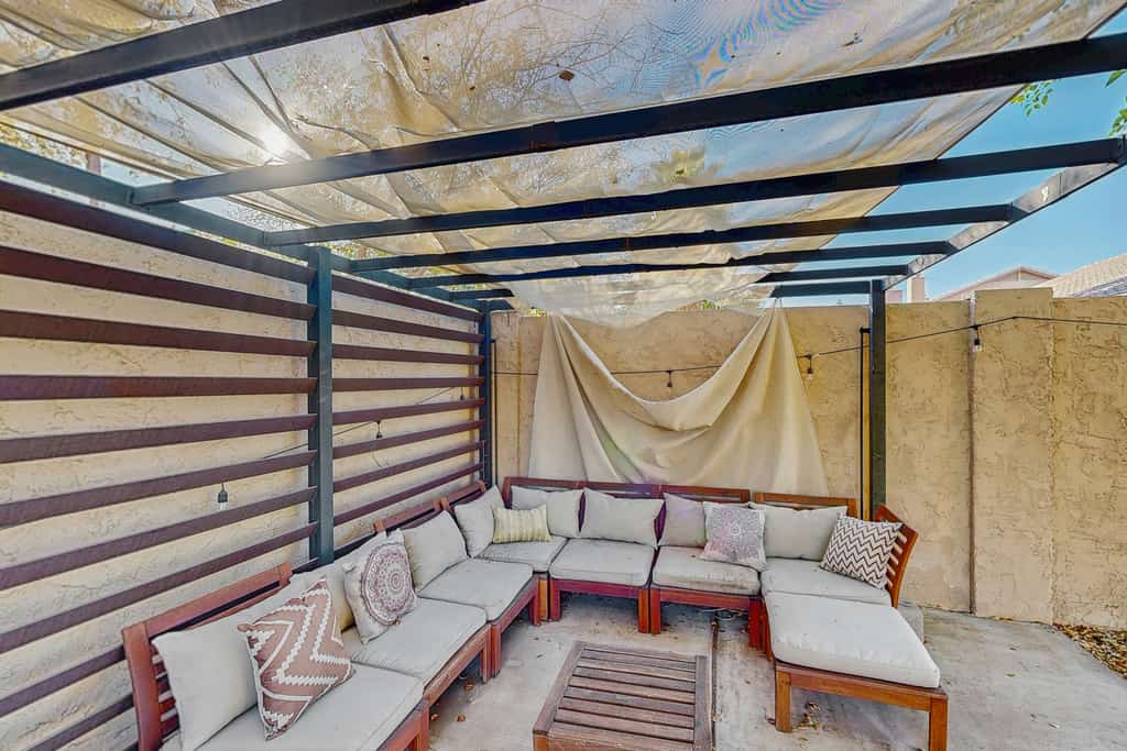 A Comfortable Mesa Escape with a Private Pool, Game Room, and Access to Shops