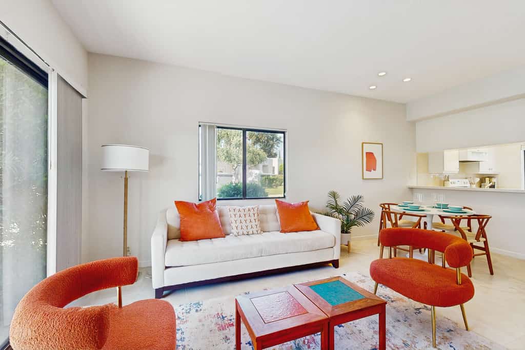 Modern, Dog-Friendly Condo on Golf Course-Steps to Pool & Hot Tub + Tennis & Spa
