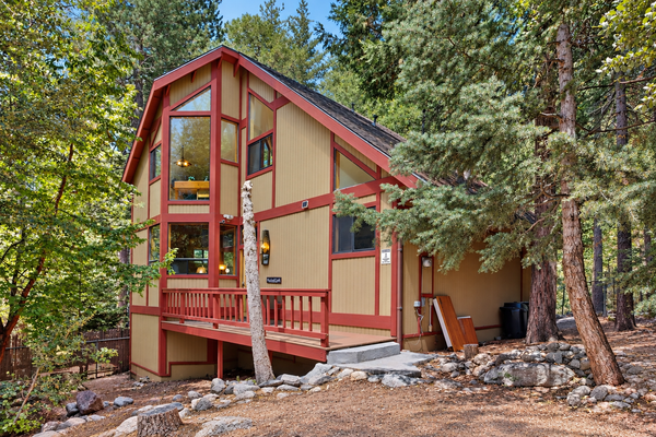 Spacious dog-friendly cabin with creek & mountain views
