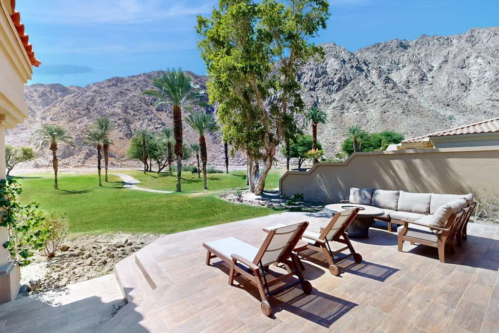 Lavish condo on 14th tee of Arnold Palmer course at PGA West