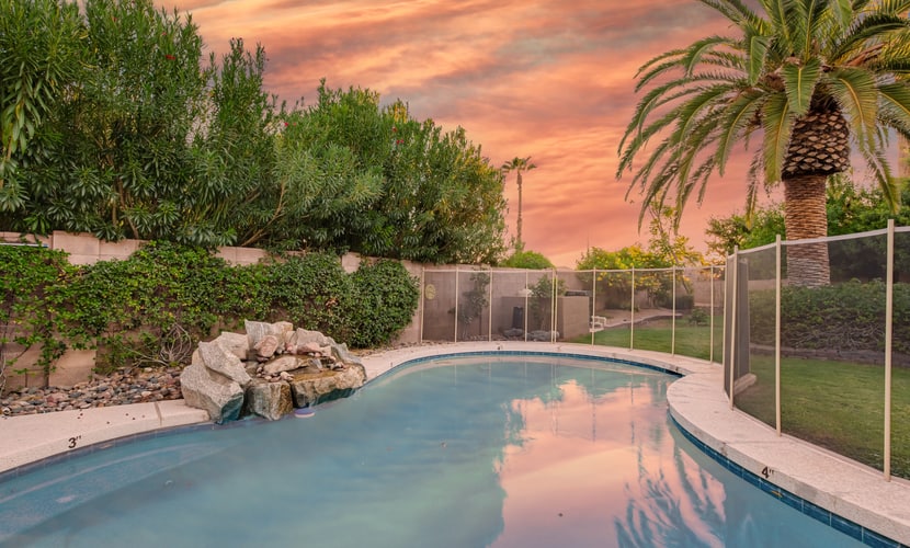 Fantastic home with private heated pool, grill, Ping-Pong & enclosed backyard